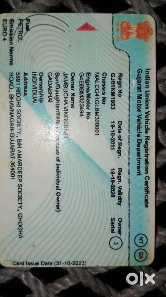 Hyundai Accent 2011 Cng & Hybrids 120000 Km Driven