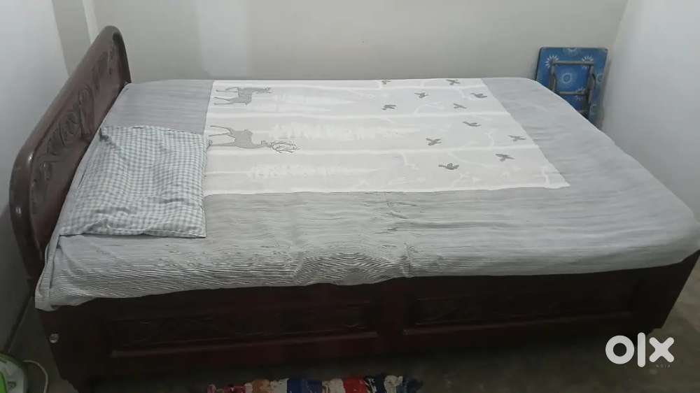 Double bed,,Sagwan