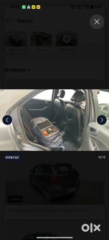 Ford Freestyle 1.2 Petrol 2018 With Cng