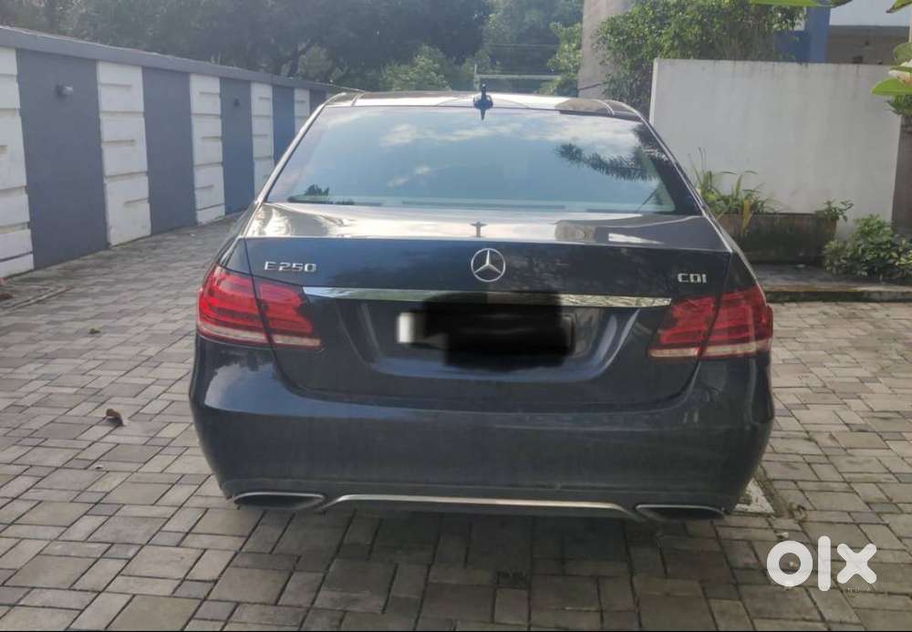 Owner Driven Black E Class Kerala Registration Mint Condition