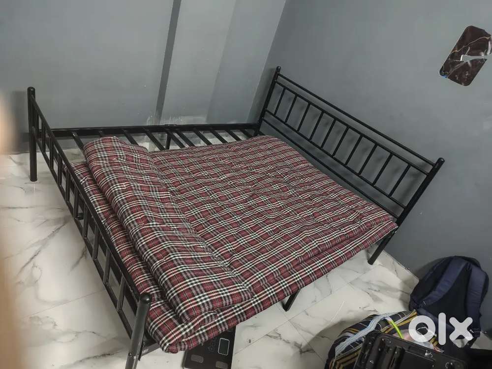 Queen Size Steel Bed