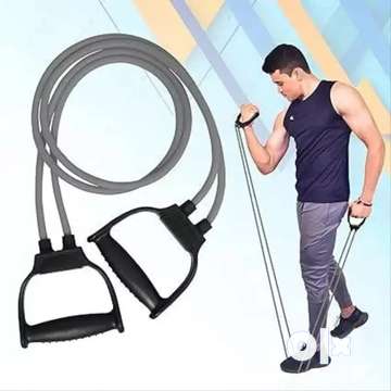 Tube Pull Rope Elastic Rubber Exercise Band for Stretching