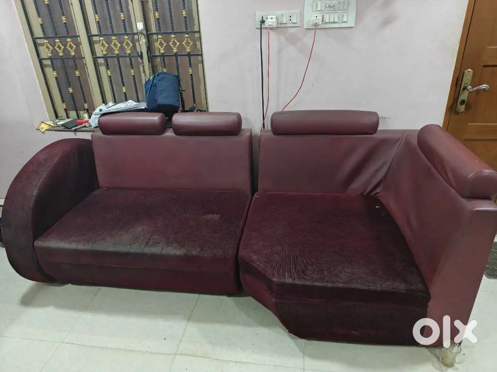 L shaped sofa set
