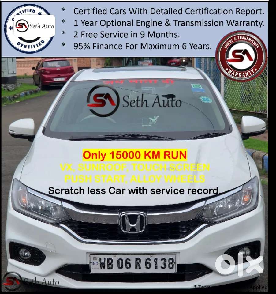 Honda City 1.5 Vx I-vtec Mt, 2019, Petrol