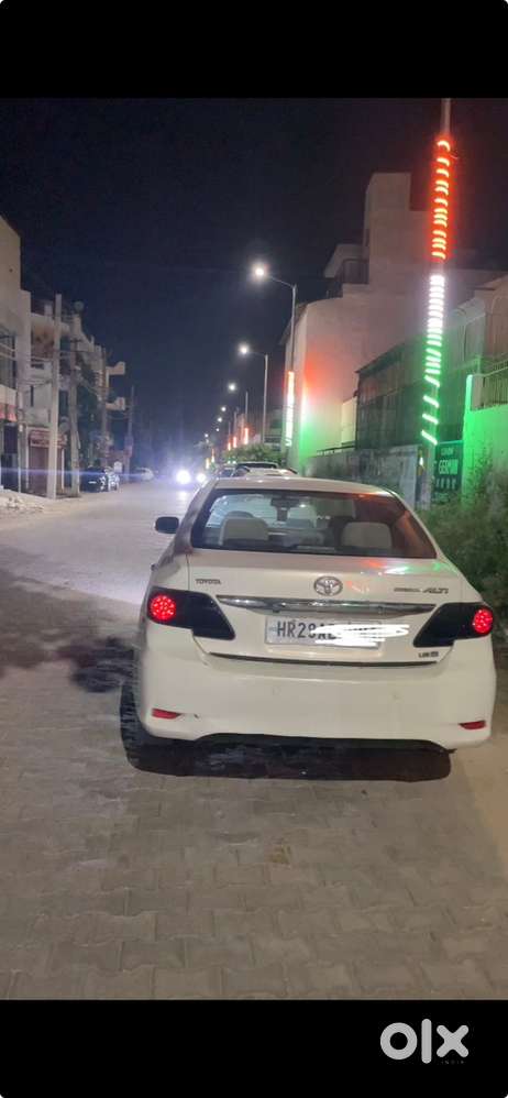 Toyota Corolla Altis 2013 Year
