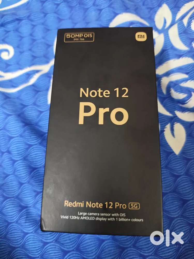 Redmi Note 12 Pro 5G || Black || 6GB 128GB