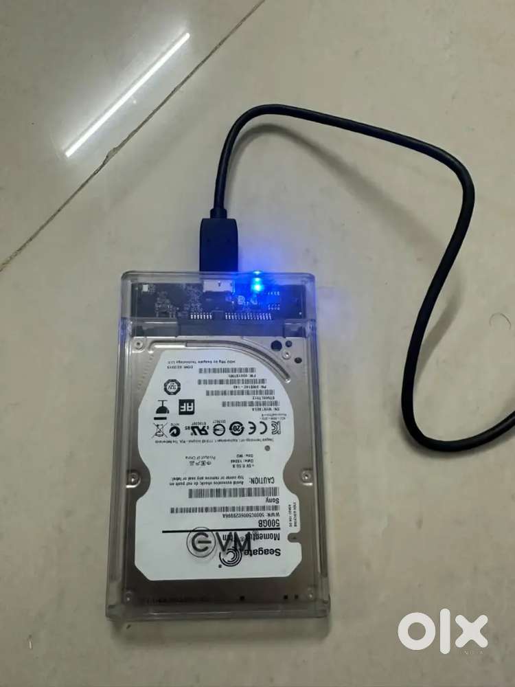 Seagate 500GB External Portable Hard Disk