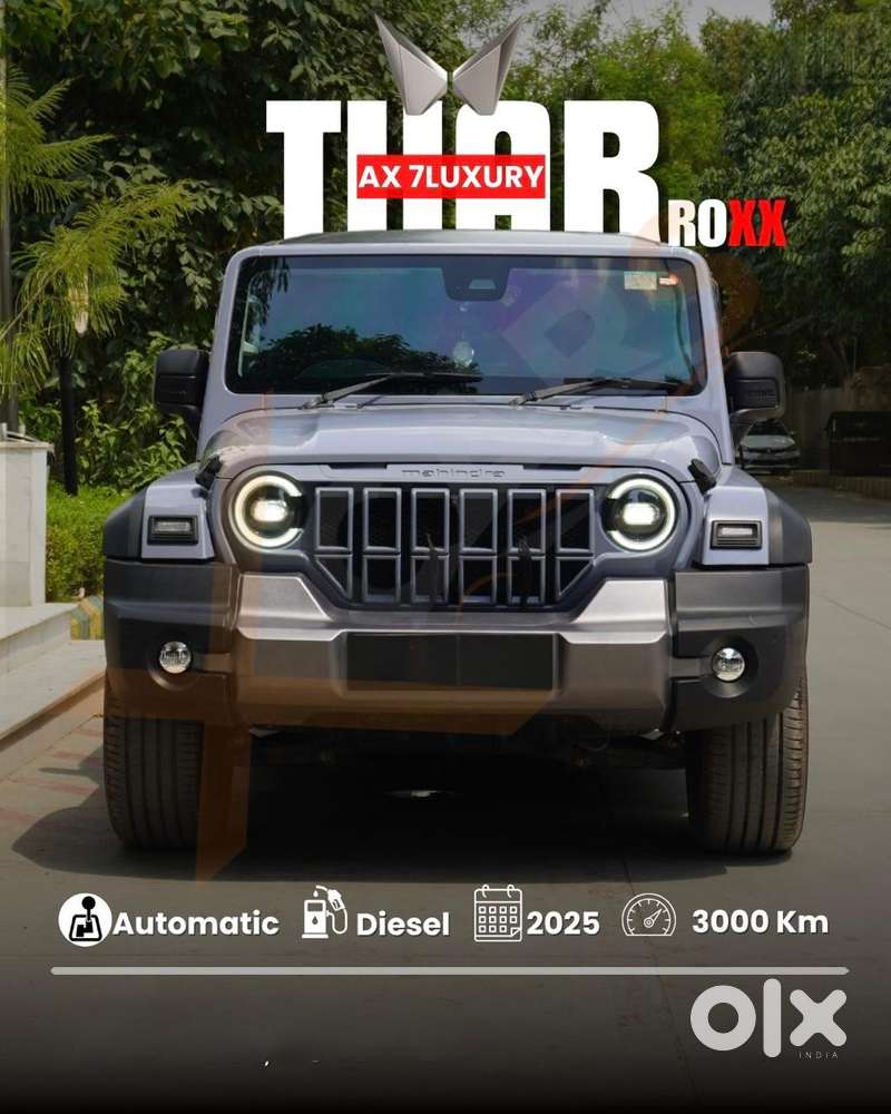 Mahindra Thar Roxx Ax7l Rwd Diesel At, 2025, Diesel