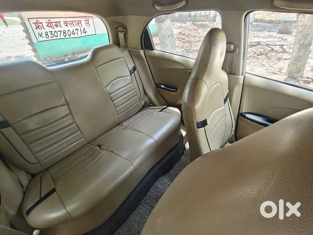 White Honda Brio 2017 With Sequential Cng On Paper In Good Condition.