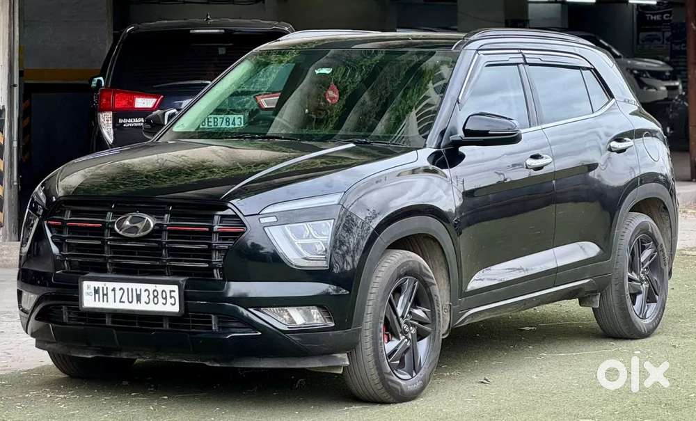 Hyundai Creta 1.5 S Plus Knight Petrol, 2022, Petrol