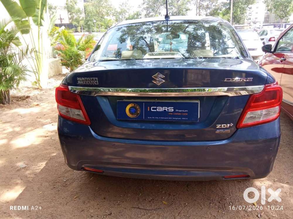 Maruti Suzuki Dzire Zdi Plus Amt, 2017, Diesel