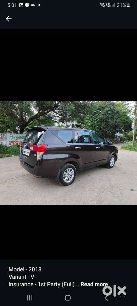 Toyota Innova Crysta 2.4 V, 2018, Diesel