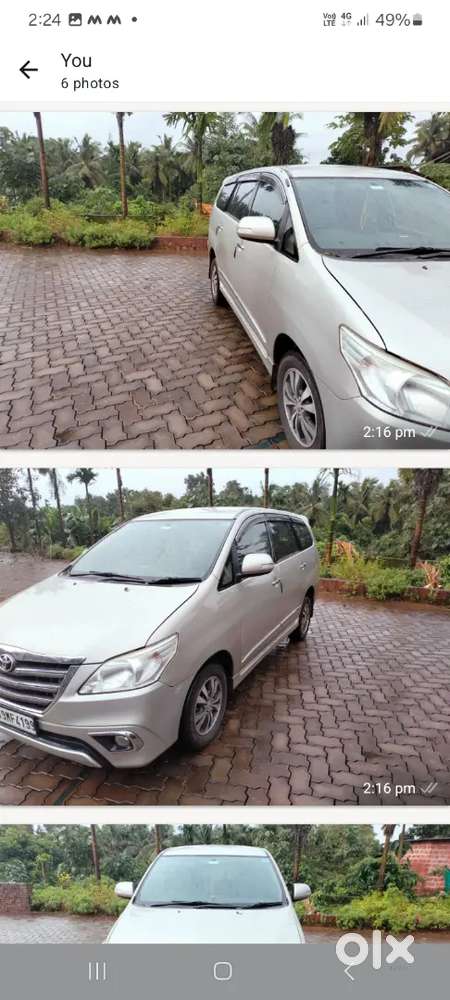 Toyota Innova 2015 Diesel 225000 Km Driven