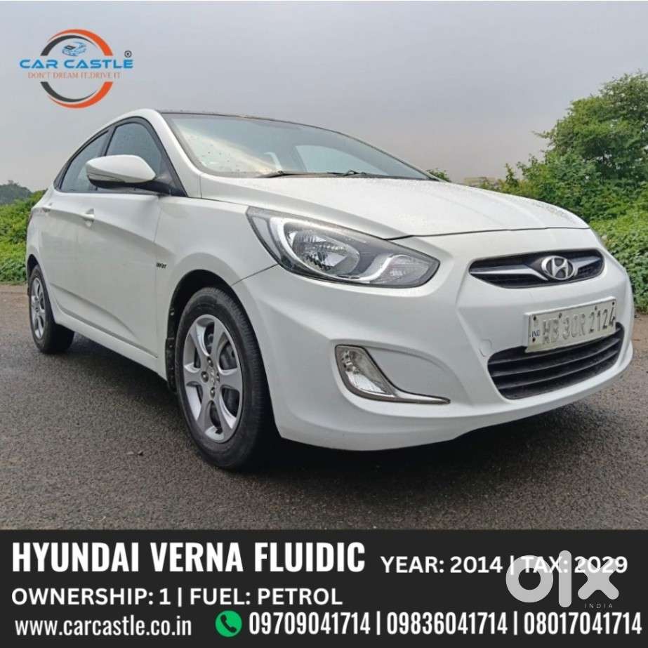 Hyundai Verna [ ] Fluidic 1.4 Vtvt, 2014, Petrol