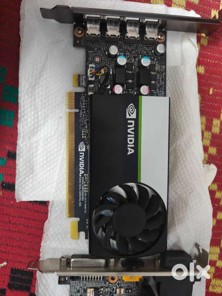 Graphics Card - Nvidia Quadro T1000 4GB and 2 GB GT 710