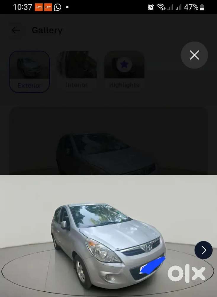 Hyundai I20 Sportz 2011 .september Delhi Number ,insurance  Pollution