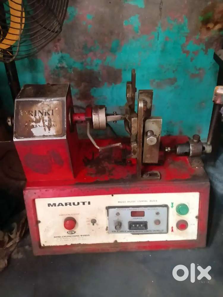 Fan winding machine