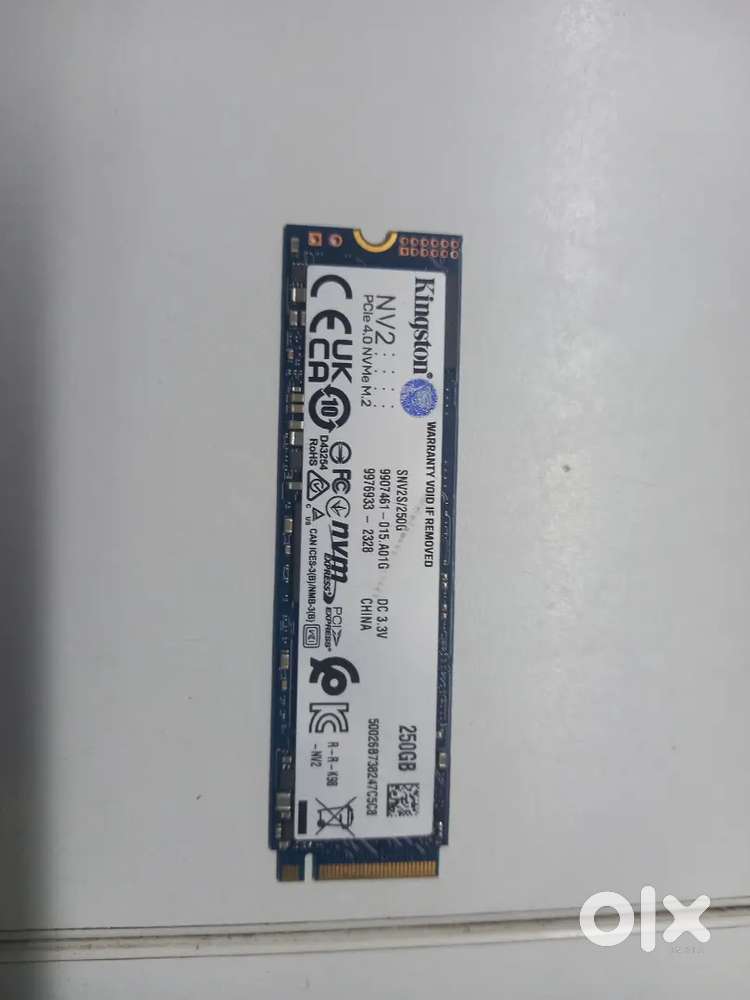 250 gb NVME