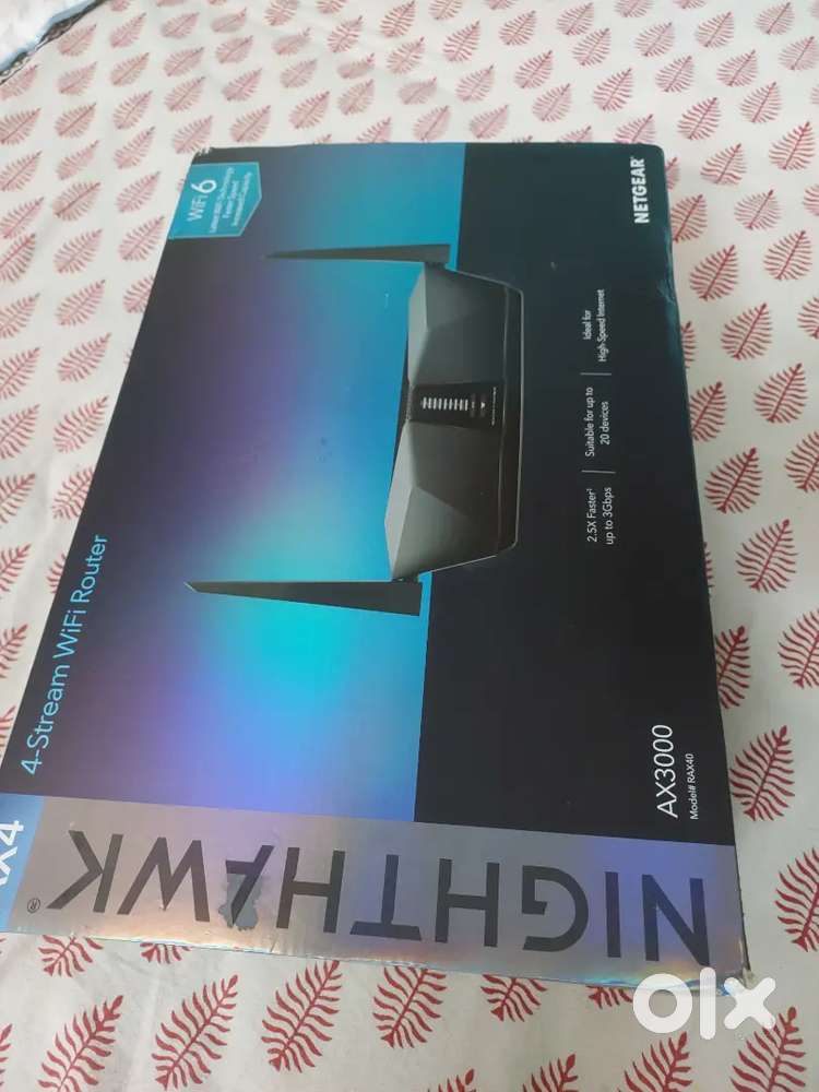 Netgear nighthawk RAX40 v2 wifi router