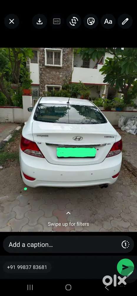 Hyundai Verna 2013 Diesel 98000 Km Driven