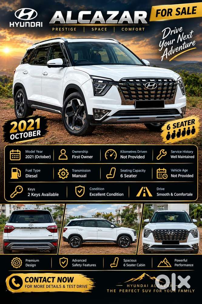 Hyundai Alcazar Diesel 2021