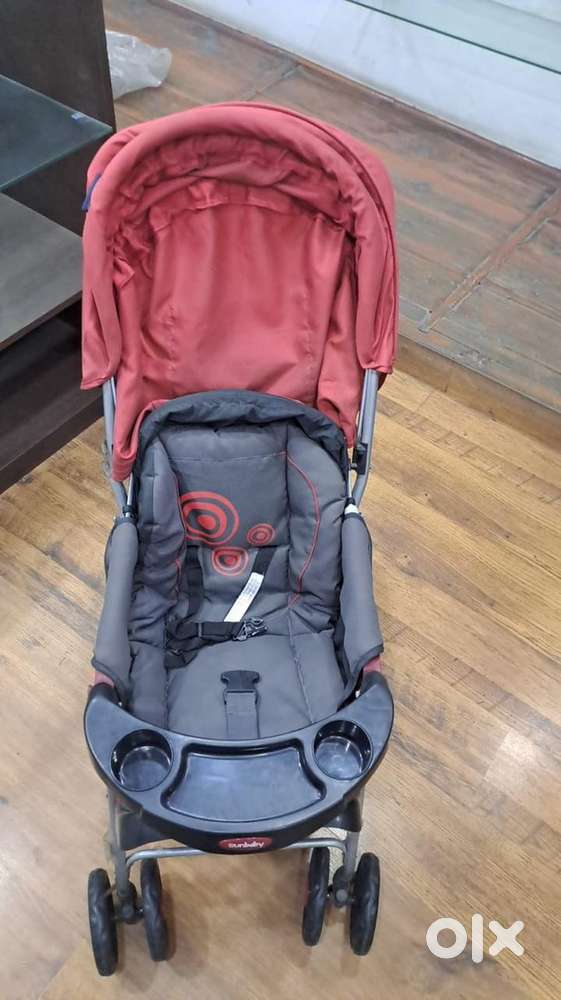 Baby pram cum stroller
