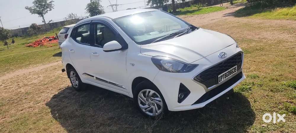 Hyundai Aura 2020 Cng Company Fitted 56000 Km Driven