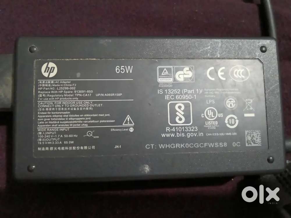 Laptop ORGINAL HP GOOD WORKING CONDITION CHARGE