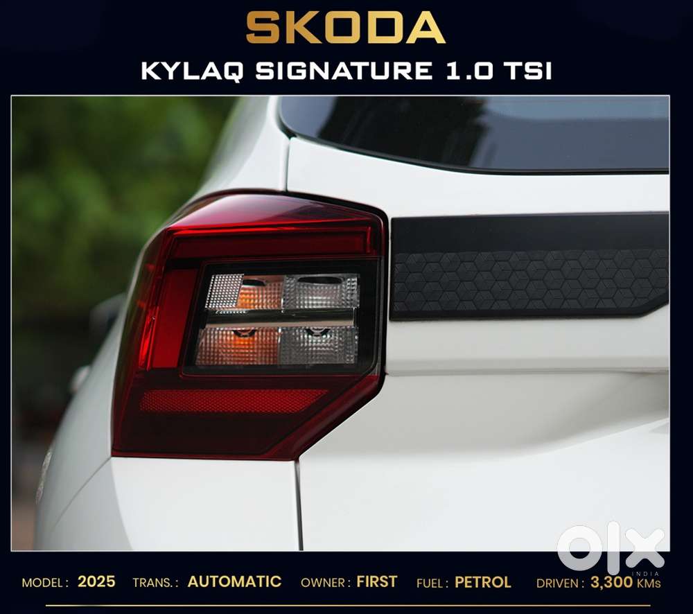 Skoda Kylaq Signature At, 2025, Petrol