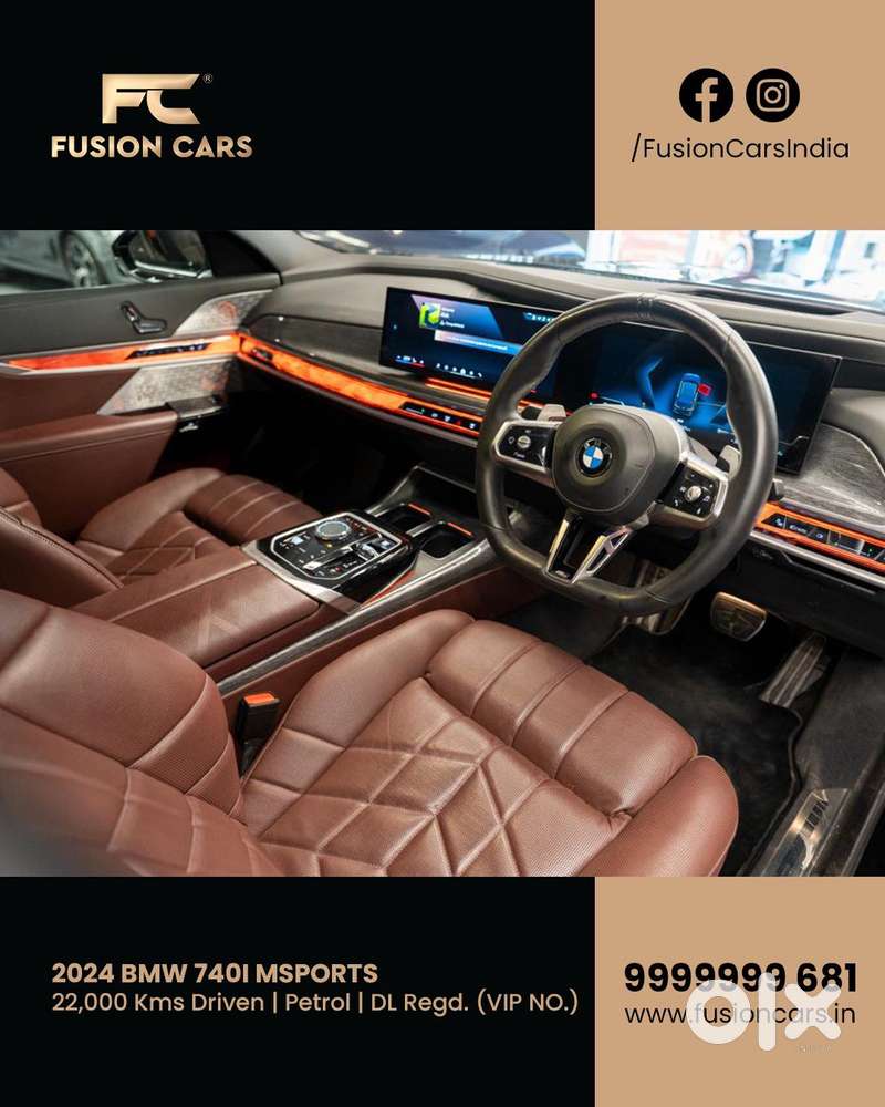 Bmw 7 Series 740i M Sport Petrol Automatic, 2024, Petrol