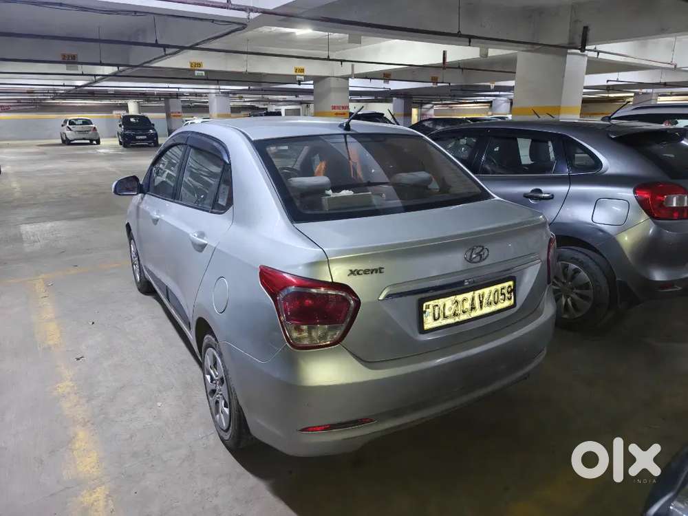 Hyundai Xcent With Cng. On Rc