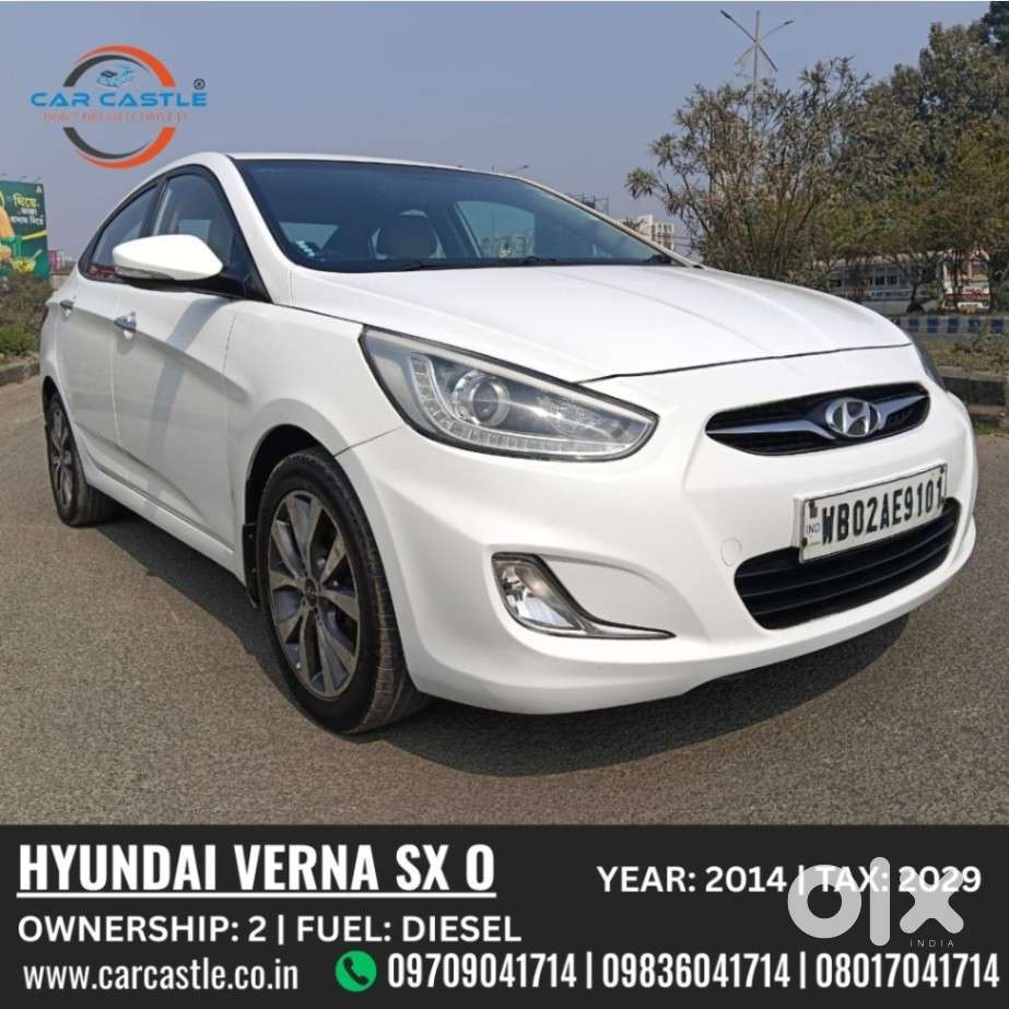 Hyundai Verna Sx Option, 2014, Diesel