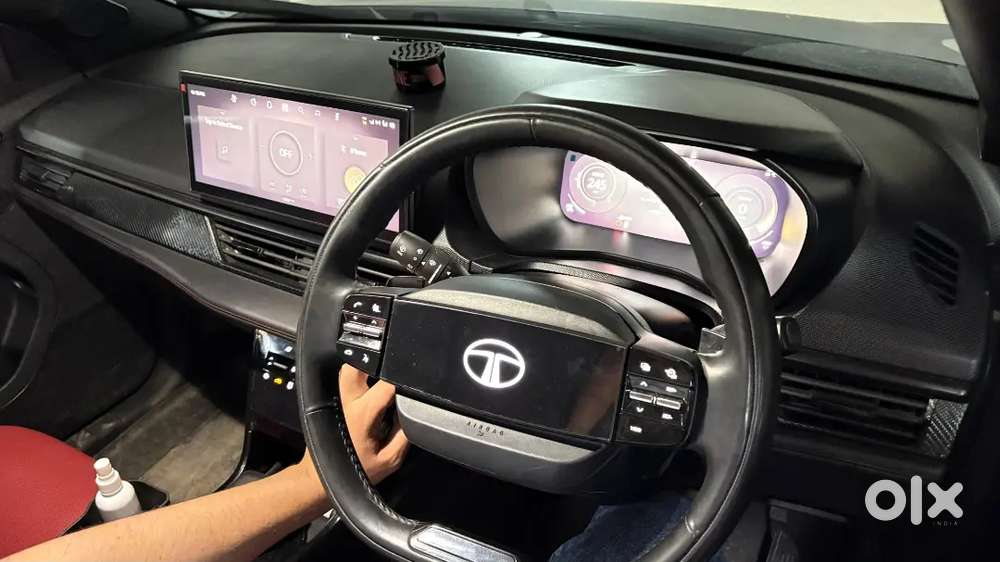 Tata Nexon Ev 2024. Red Dark Edition