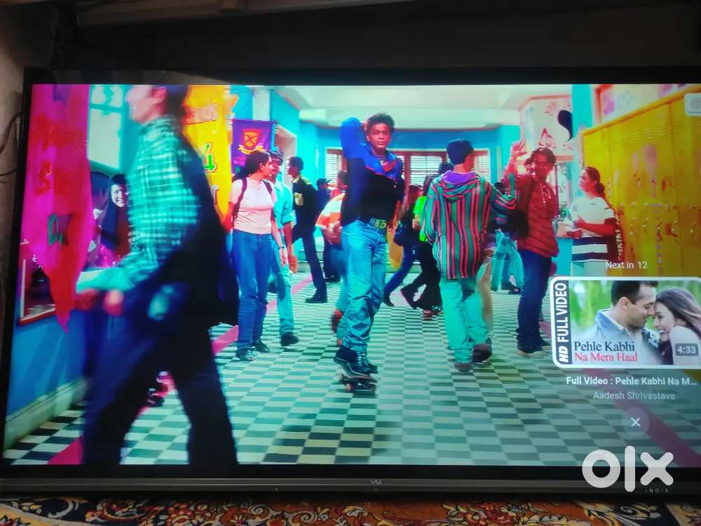 VU 43 inch lcd 1 year old tv ok condition