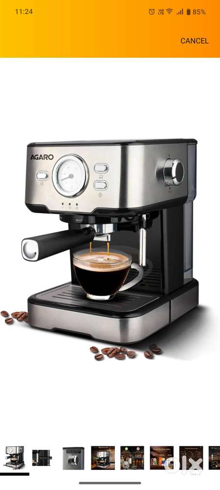 Agaro coffee makerAGARO Imperial Espresso Coffee Maker Kitchen