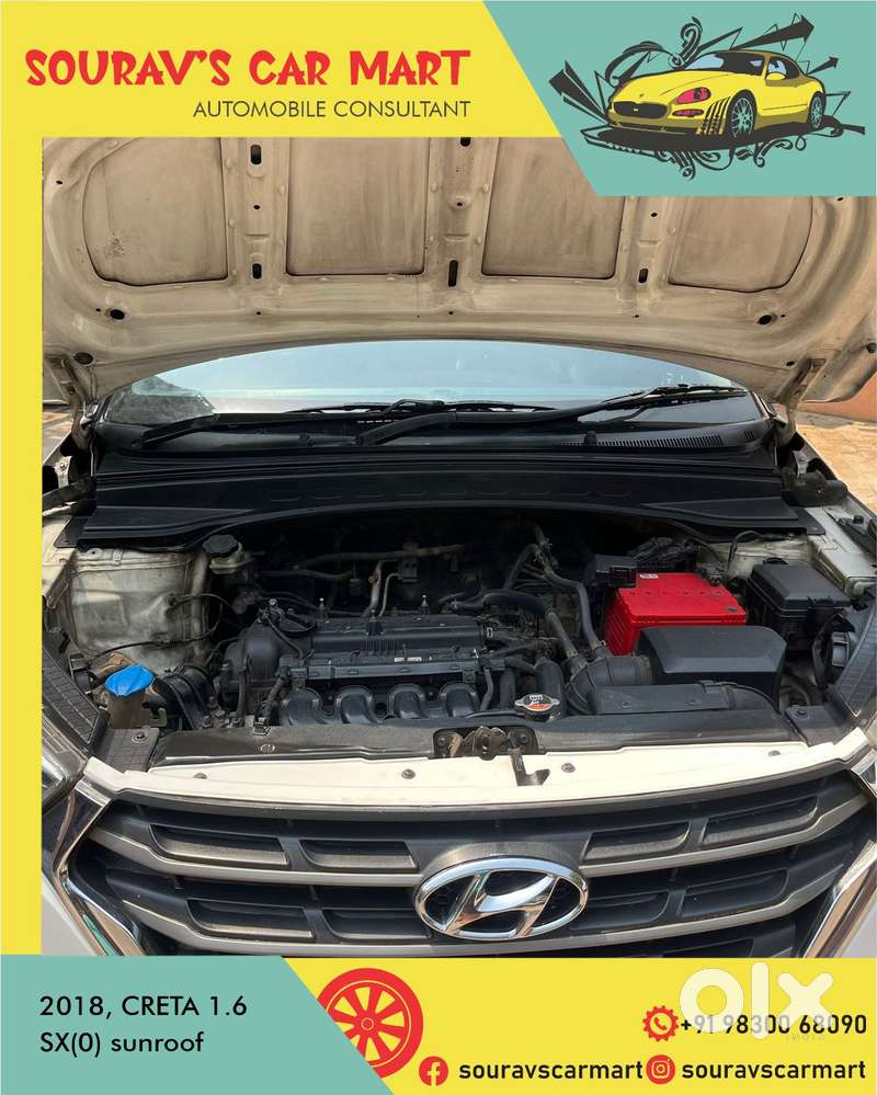 Hyundai Creta 1.6 Sx Plus, 2018, Petrol