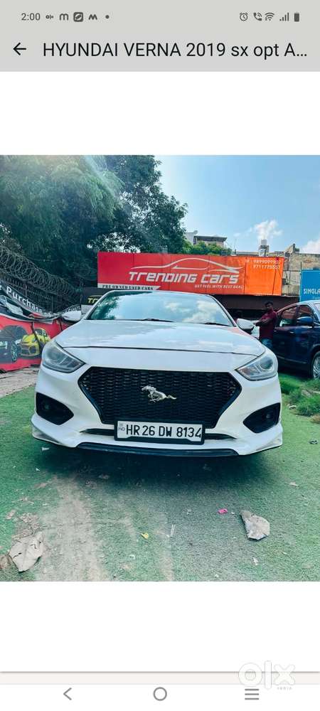Hyundai Fluidic Verna 1.6 Vtvt S (o) Automatic, 2019, Cng & Hybrids