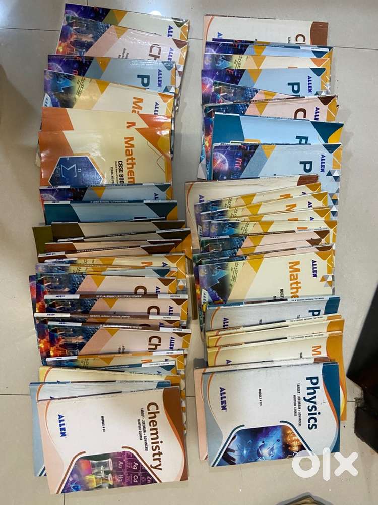 Allen pcm engineering books- all course modules, handbooks, and boards