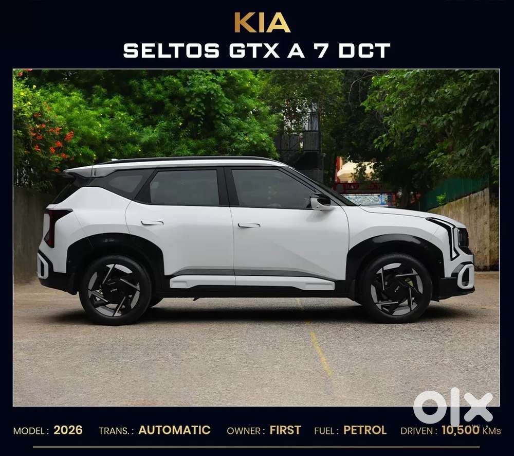 Kia Seltos Gtx Plus 1.5 Turbo Petrol Dct, 2026, Petrol