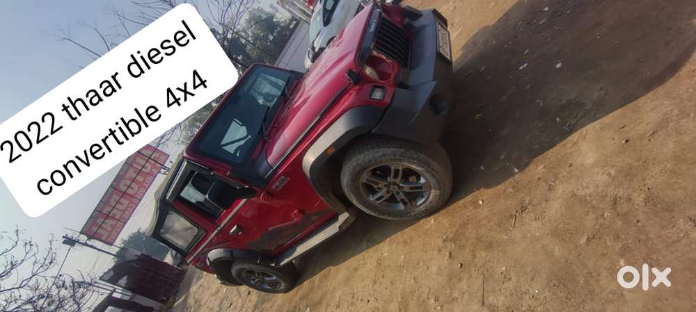 Mahindra Thar Lx Convertible Top Diesel Mt 4wd, 2022, Diesel
