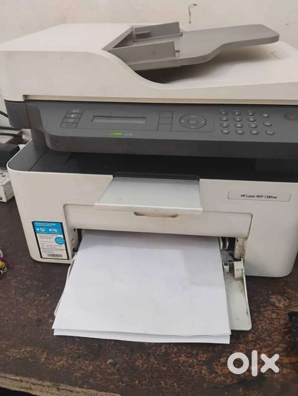 HP MFP 138fnw Multi-function Wireless (White, Grey)
