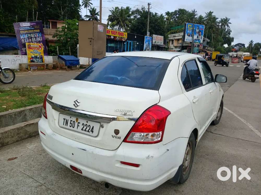 Swift Dzire Diesel Vdi 2008/tn 50/good Mileage /new Ac  /new Battery