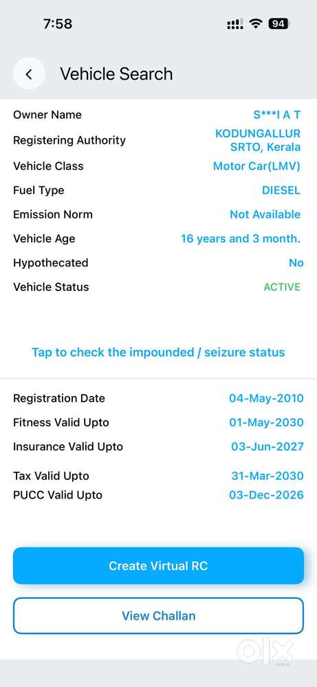 Maruti Suzuki Swift Ddis Vdi, 2010, Diesel