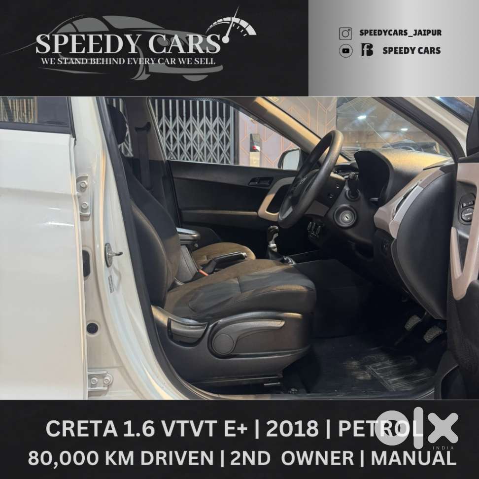 Hyundai Creta 1.6 Ex Vtvt, 2018, Petrol