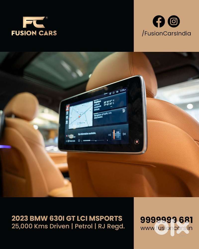 Bmw 6 Series Gt 630i M Sport, 2023, Petrol