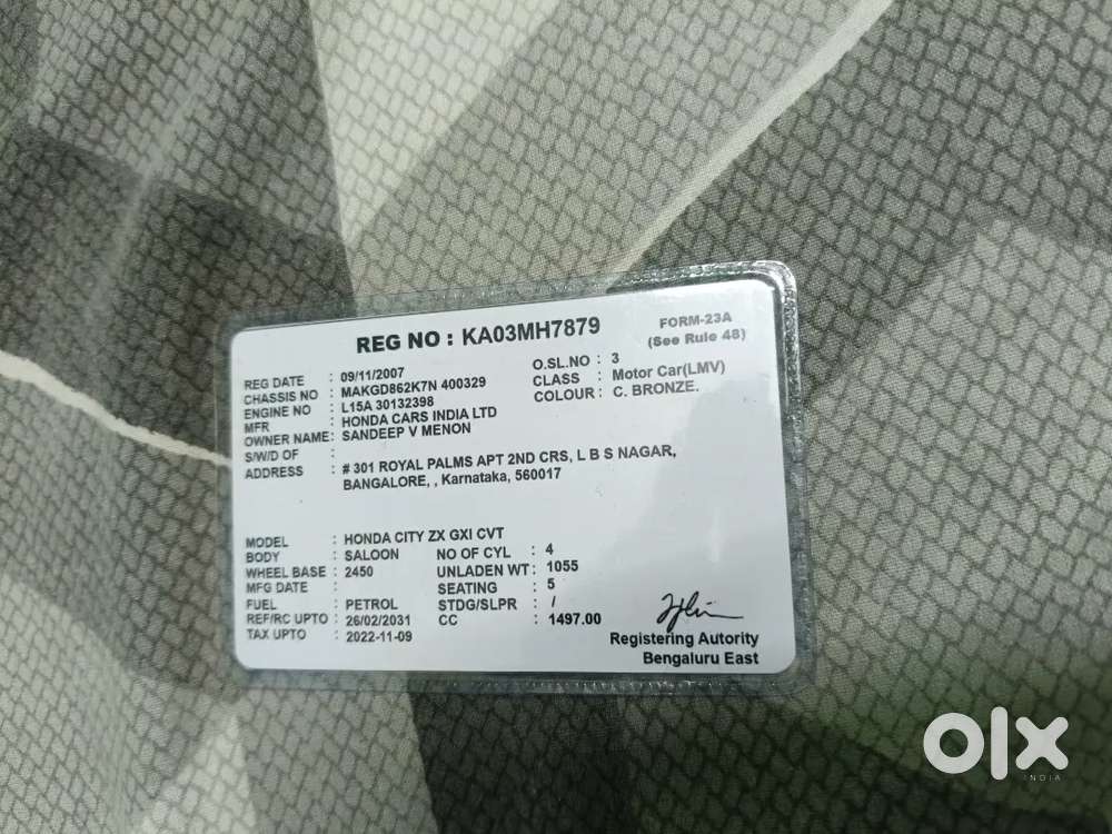 Honda City 2007 Petrol 130000 Km Driven