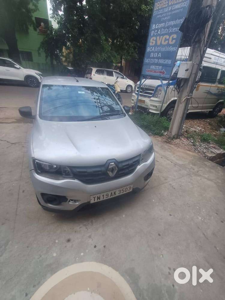 Renault Kwid Rxl 2018 Single Owner Moonlight Silver For Sale