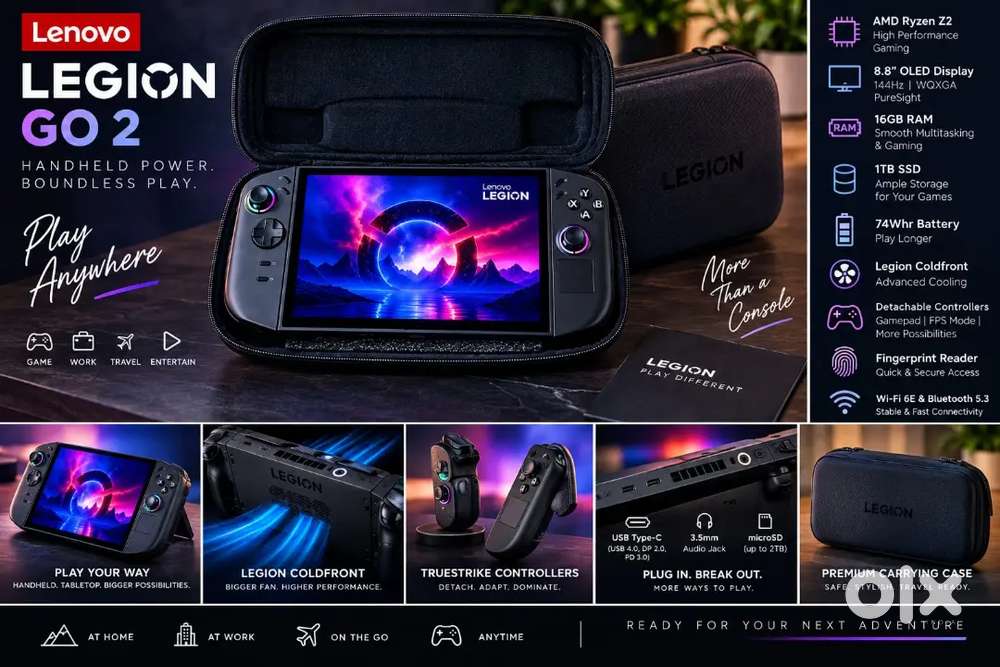 Lenovo Legion Go 2 Gaming Console 8.8OLED 32GB RAM 1TB SSD