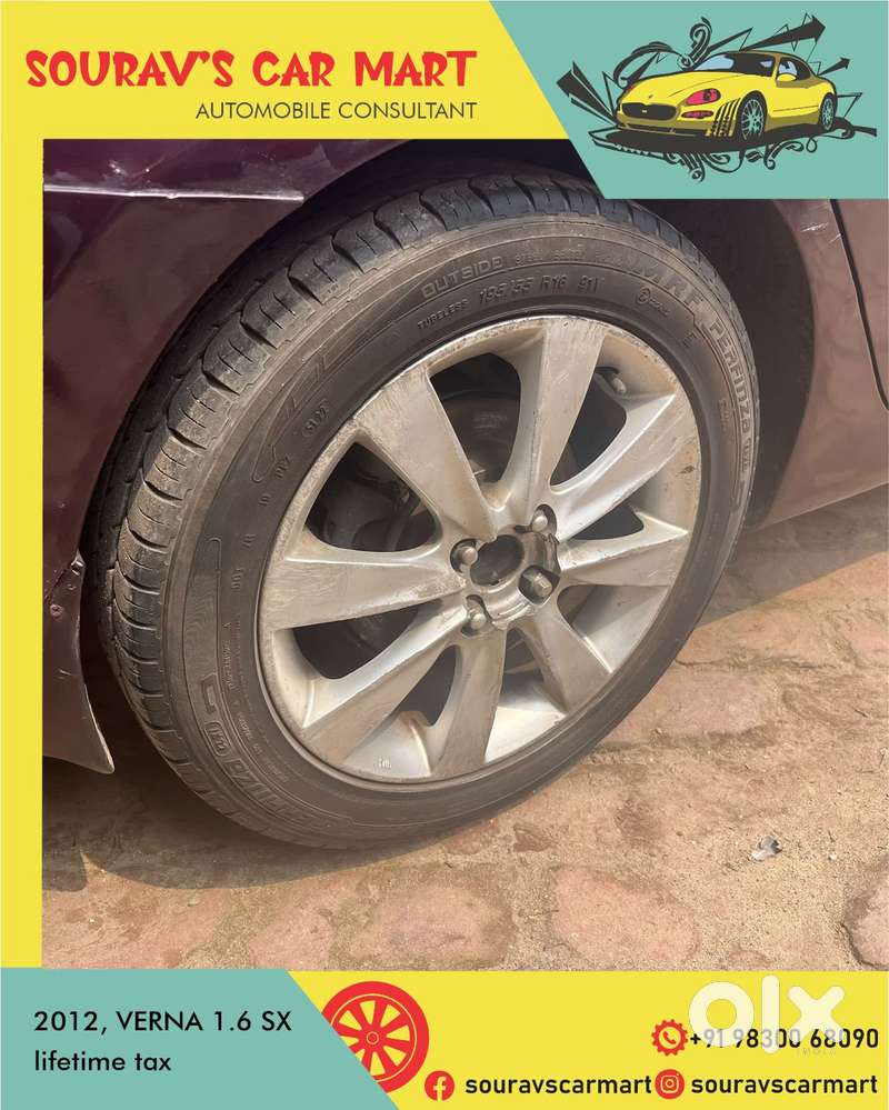 Hyundai Verna 1.6 Sx, 2012, Petrol