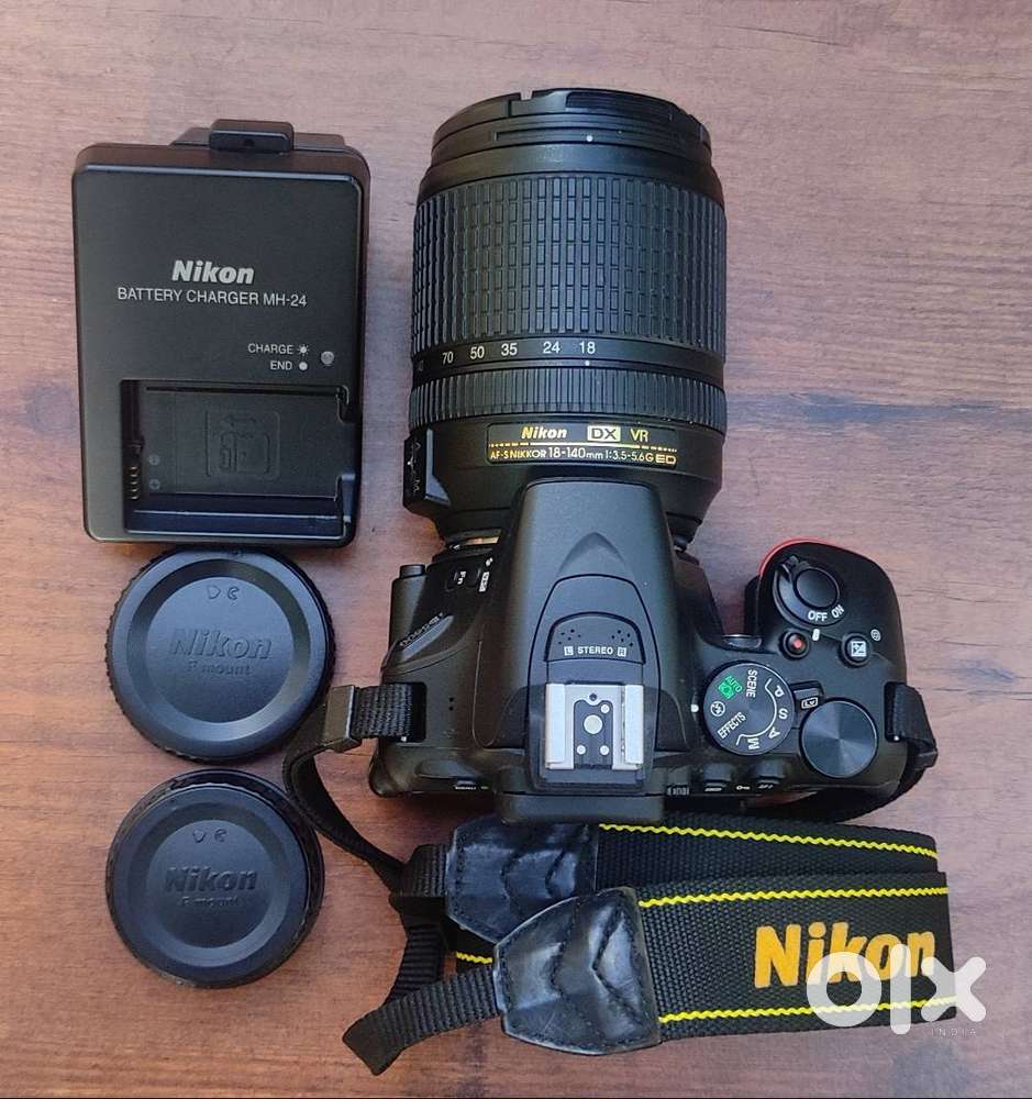 NIKON D5600 DSLR + NIKKOR AF-S DX VR 18-140MM F1:3.5-5.6G ED